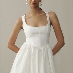 BHLDN White Mini Dress